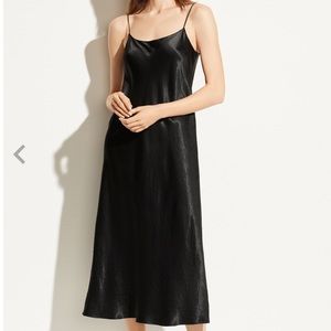 Vince Satin Midi-length Slip Dress